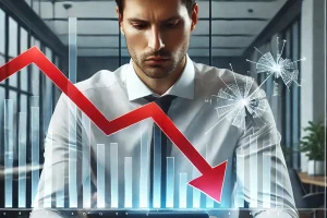 sharp-decline-businessman-facing